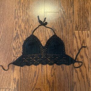 Crochet bra top